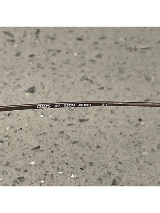 Chaps 87 03DN Gunmetal Stainless Steel Eyeglasses main image 9